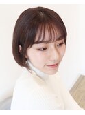 【 Ｉ. 】30代からのナチュラル前下がりショートボブ　川口