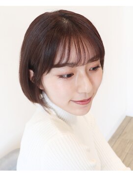 アイ(I.) 【 Ｉ. 】30代からのナチュラル前下がりショートボブ　川口