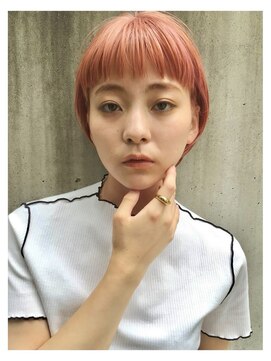 エムスラッシュ 表参道(M.SLASH) 表参道/カットが上手い/ペールピンク/オン眉/ショート&ボブr2