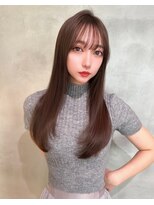 ロンドアリシア 金山(Lond Alexia)&nbsp;イヤリングカラー 縮毛矯正 韓国風 ダブルカラー 髪質改善_4327