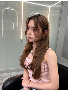 ボタン ハカタ(VOTAN hakata) 博多/天神/#センター分け/ミルクティーベージュ/ブリーチ/前髪