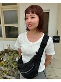 重めボブ