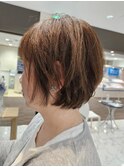 丸みショートボブ