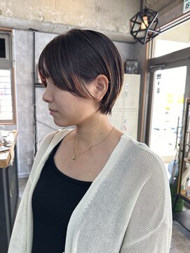 シールドヘアー 沖縄 新都心(C'LD Hair) バッサリカット/髪質改善/ショートボブ/小顔ショート/カット