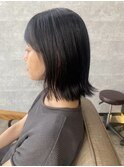20代30代40代◎似合わせカットメルティカラーミディアムボブ