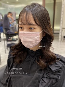 アピッシュ ギンザ(apish ginza) tomo髪質改善/コテ巻きパーマ/デジタルパーマ/前髪パーマ