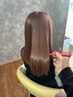 【艶髪コース♪】透明感カラー+カット＋トリートメント