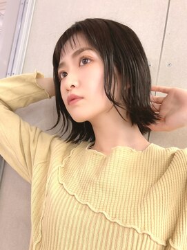 ジーナ 名駅(XENA.) ラベンダーミルクティー/韓国風巻き/姫カットレイヤーボブ★42