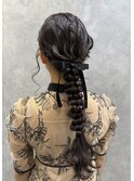 あみおろしヘアセット