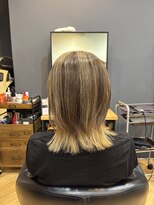 アルター(aL ter)&nbsp;ハイトーンミディアムレイヤー/ホワイトグレージュ/ミニウルフ