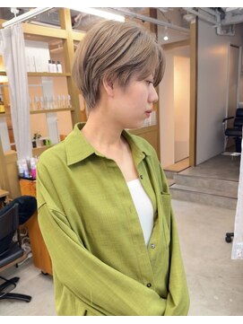 レル(lelu) オリーブベージュ/透明感カラー