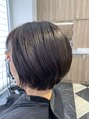 ラポールヘア イオン東長崎店 流しやすいようにカットも◎大人ショートはお任せください!