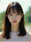 小顔/ボブ/黒髪/ショート/ネビージュ/ワンレン/千歳烏山/調布
