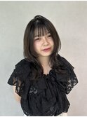 ハッシュカット/レイヤーカット/フェイスレイヤー