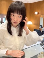 ヤイエ 青山店(yiye)&nbsp;顔まわりレイヤー/小顔カット/小顔へア