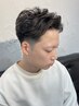 【白髪をナチュラルに】　メンズカット×白髪ぼかし　 [淀屋橋/北浜]