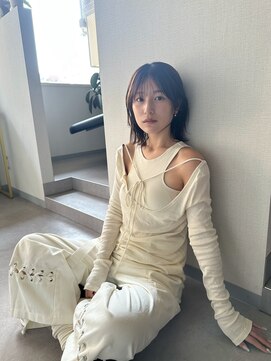 アム(amu) くびれボブ/レイヤーカット/前髪カット/小顔カット/レイヤーボブ