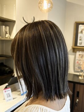 リットバイディア 茅ヶ崎(Lit by diar) 茅ヶ崎/ハイライト/髪質改善/白髪ぼかし/ショート/ボブ/レイヤー