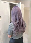 【ビフォーアフターあり】透明感ペールラベンダー