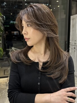 ディーン 豊橋(DEAN) レイヤーカット/ハイライトカラー/ケアブリーチ