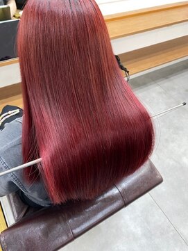 ランプ(Lamp) くびレイヤー グレーベージュ 白髪染め 白髪ぼかし 髪質改善UP