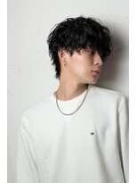 リップス 仙台annex(LIPPS)&nbsp;波巻きパーマ×ショートマッシュウルフ