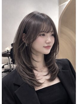 ミストプラス(MIST+)の写真/【阪神尼崎駅】顔周りにふんわり動きを出すレイヤーカットもおまかせ!あなたに似合うスタイルをご提案*゜