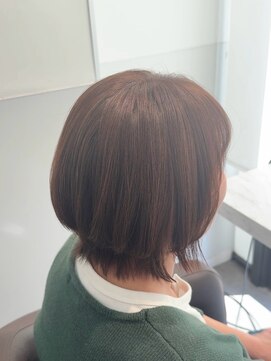 hair salon Heir【4月19日NEW OPEN(予定)】 トップふんわり若見え白髪ぼかしショートウルフ