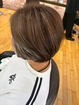 ヴァンカウンシル 清須店(VANCOUNCIL)&nbsp;白髪ぼかしハイライト 外国人風ハイライト