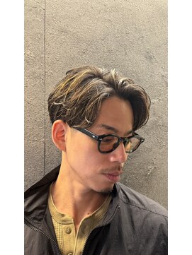 オトコデザインゼニストウキョウ(OTOKO DESIGN ZENITH TOKYO) メッシュパーマ　ツーブロック　メンズ