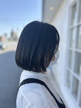 ヘアーネイルコレクション アオヤ(h/n collection AWOYA) ナチュラルボブ／弥富市／AWOYA