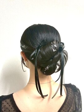ヒュミ(hymy) 結婚式参列に♪/お呼ばれヘア/おとなっぽヘア/韓国/カチモリ