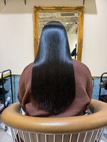 ロンドアベニール 北千住(Lond avenir)&nbsp;ダークパープル/髪質改善/縮毛矯正/オリーブベージュ/北千住