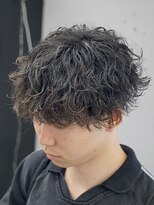 オーバル ジングウマエ(OVARL jingumae)&nbsp;シャドウパーマサーフカール縦落ちパーマフェザーパーマ