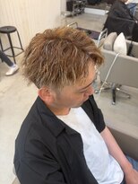 メンズバイココテラス 豊中(men's by cocoterace)&nbsp;メンズ/パーマ/ツイストスパイラル/メッシュ