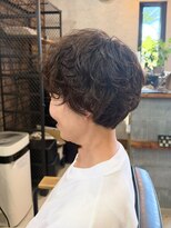 リーベル(Liber)&nbsp;マッシュショートパーマ