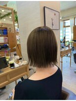 シャンティ 琴似店(Shanti)&nbsp;ブリーチなしオリーブベージュ
