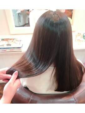 ヘアメイクアンドスパ エステ カエル(Hair make&SPA Kaeru) ☆サラサラしっとり★縮毛矯正/キューティクル補修プラス♪
