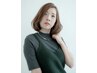 #HAIRZ［ご新規様限定］縮毛矯正＋デザインカット+TR(ロング料金有り)￥18000