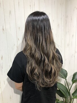 ネイビー(hair salon NAVY) 外国人風バレイヤージュカラー