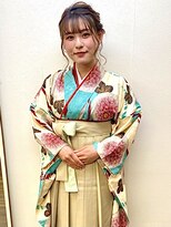 ヘアセットアップス(UP's) ★卒業式★『しっかりキレイに袴着付け＋こだわりのヘアセット』