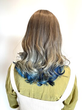 アヤナ バイ アヤラ(ayana by ayala) インナーブルーカラー【アヤナ　浦安店　千葉県】