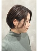 首元すっきりショート