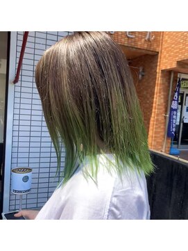 シャンプーボーイアネックス(SHAMPOO BOY Annex) ビビットグリーン