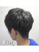 カミケン 方木田店(kamiken.)&nbsp;学生カット＊束感ナチュラルパーマ【カミケン方木田店】