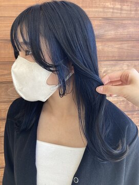 ノッシュ 七隈店(Hair Spa Nosh) 韓国×ネイビー