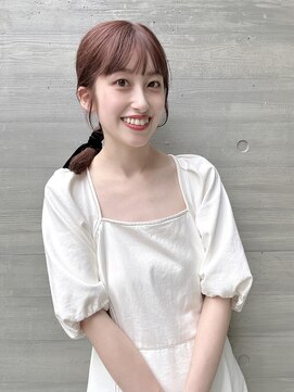 グロー 大宮(GLROW) haruhi 韓国 顔周りカット くびれヘア 前髪 【大宮】