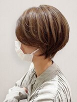 マム(hair dresser's Mum) 大人美人くびれショートヘルシースタイル白髪ぼかし30代40代