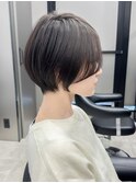 20代30代40代ショートカットくびれ前髪あり