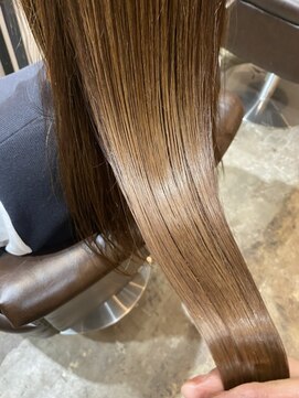 シュナ バイ レオネ 青森桂木店(SHUNA by Leone) 40代オススメ髪質改善＋ブラウン＋カット/青森/白髪染めok